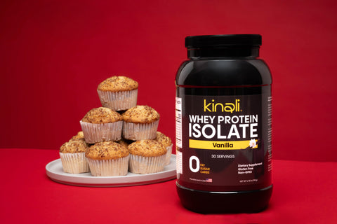 Apple Cupcakes with Kinali® Protein